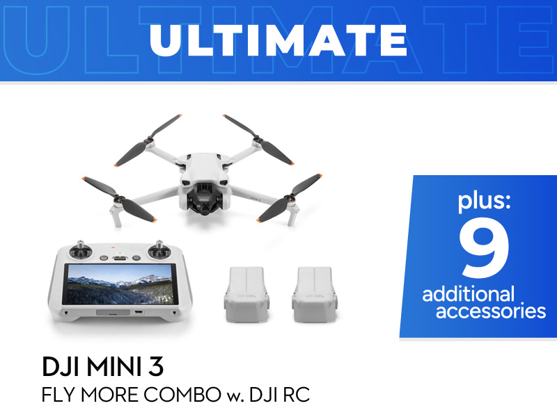 DJI Mini 3 Ultimate Combo w. DJI RC				